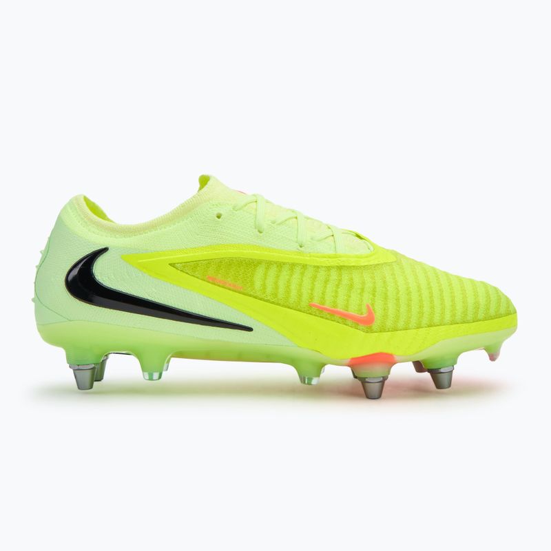 Buty piłkarskie męskie Nike Phantom 6 Low Elite SG-Pro hyper crimson/limelight/black 2