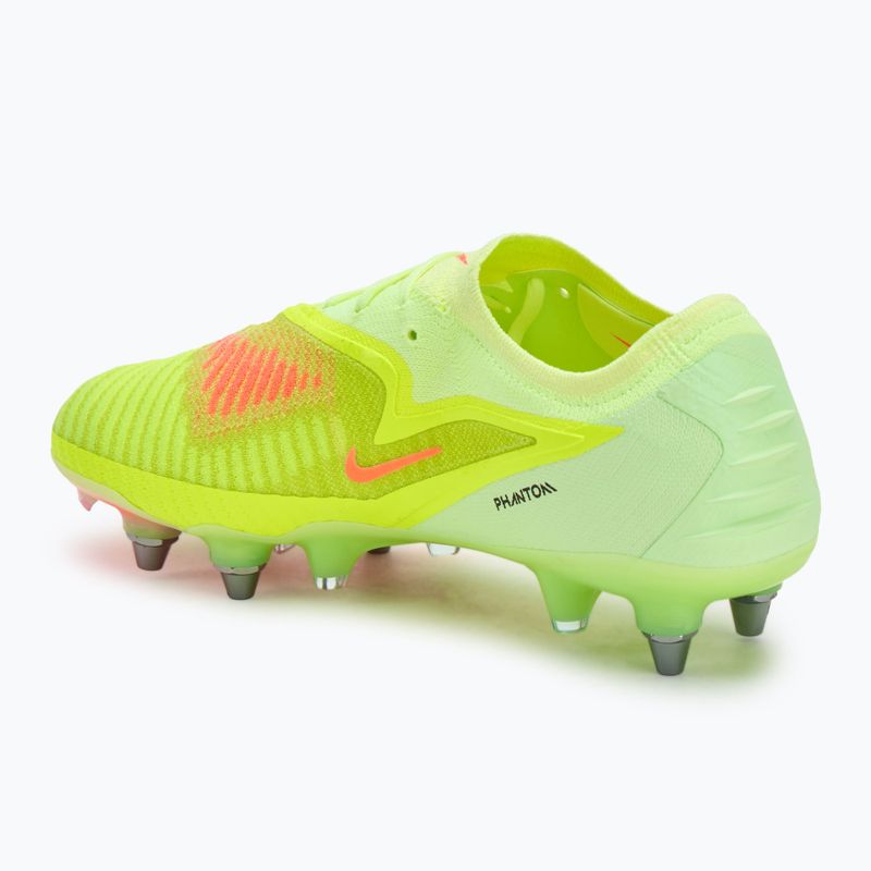 Buty piłkarskie męskie Nike Phantom 6 Low Elite SG-Pro hyper crimson/limelight/black 3