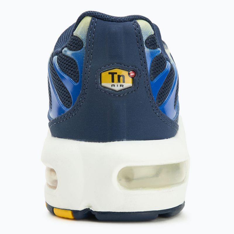 Buty dziecięce Nike Air Max Plus midnight navy/soft yellow/midnight navy 6