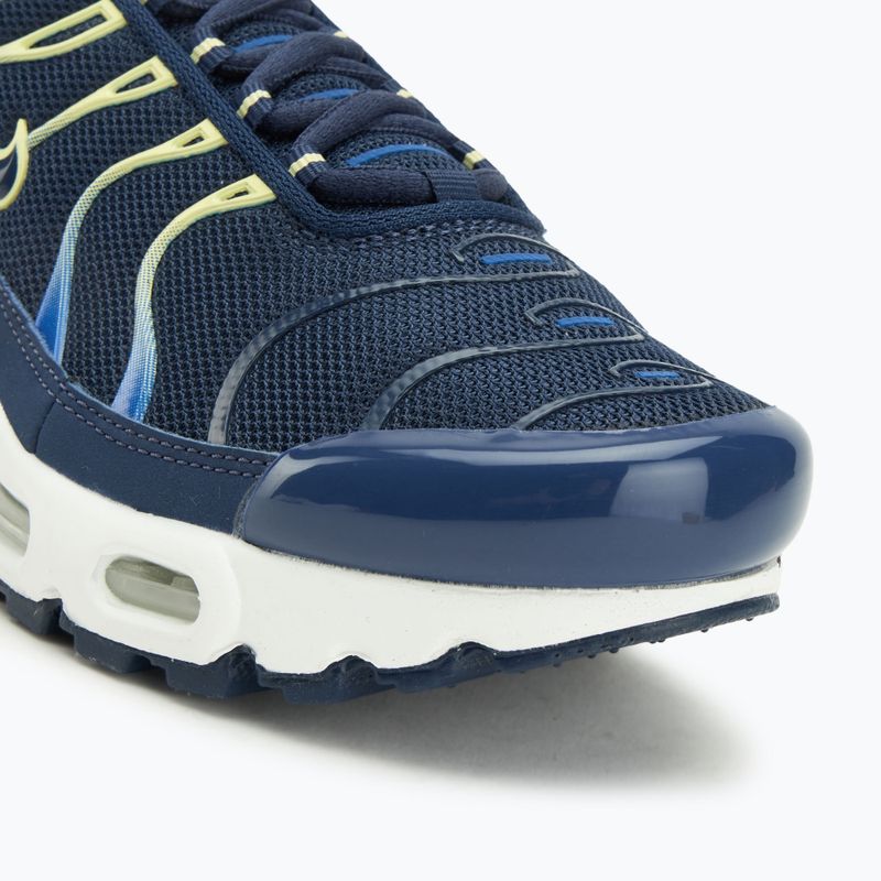 Buty dziecięce Nike Air Max Plus midnight navy/soft yellow/midnight navy 7