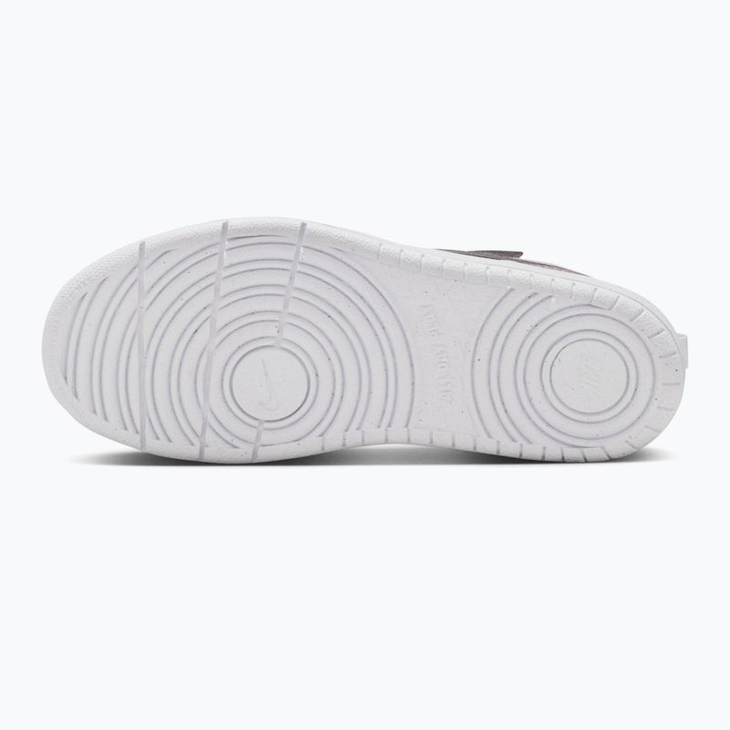 Buty dziecięce Nike Court Borough Low Recraft white/plum fog/white/venice 3