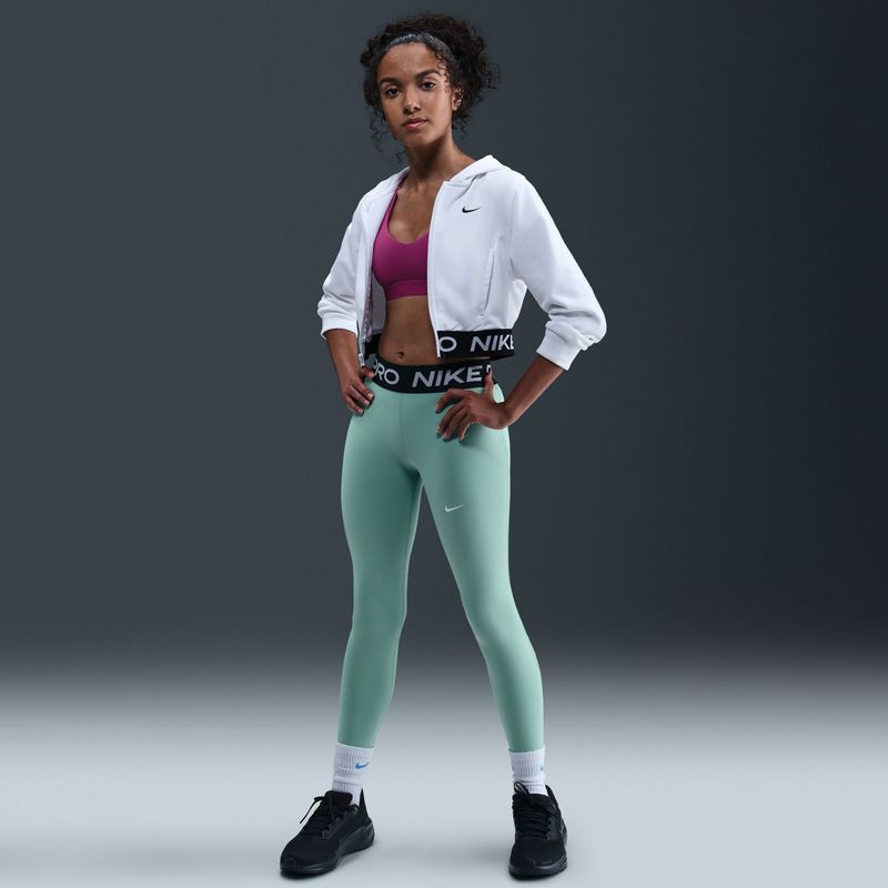 Legginsy dziecięce Nike Pro Mid-Rise cannon/black/white 9