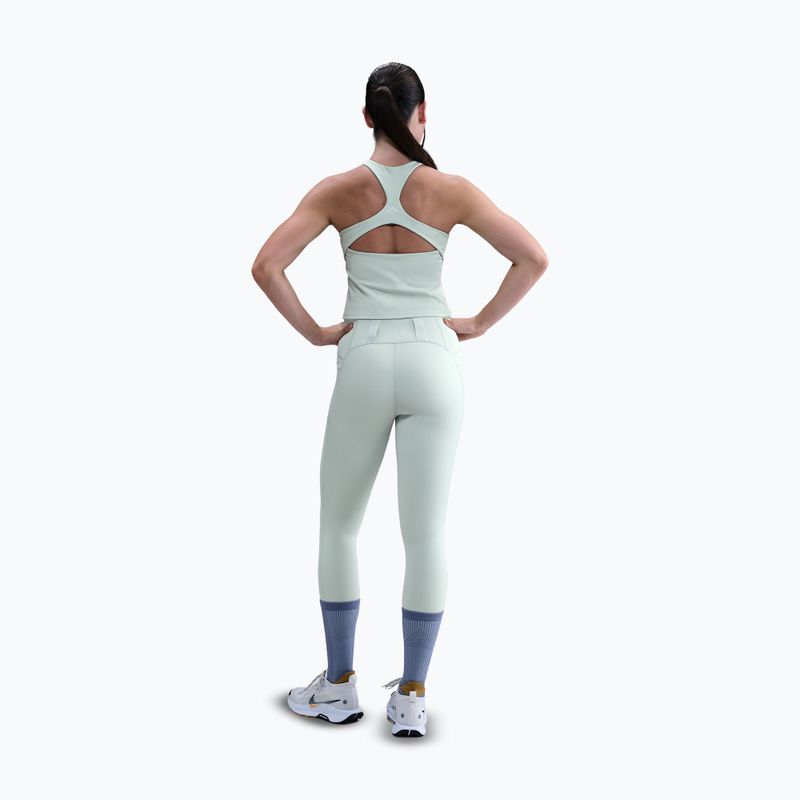 Koszulka damska Nike Trail Medium Support Sports Bra Tank Top light silver 3