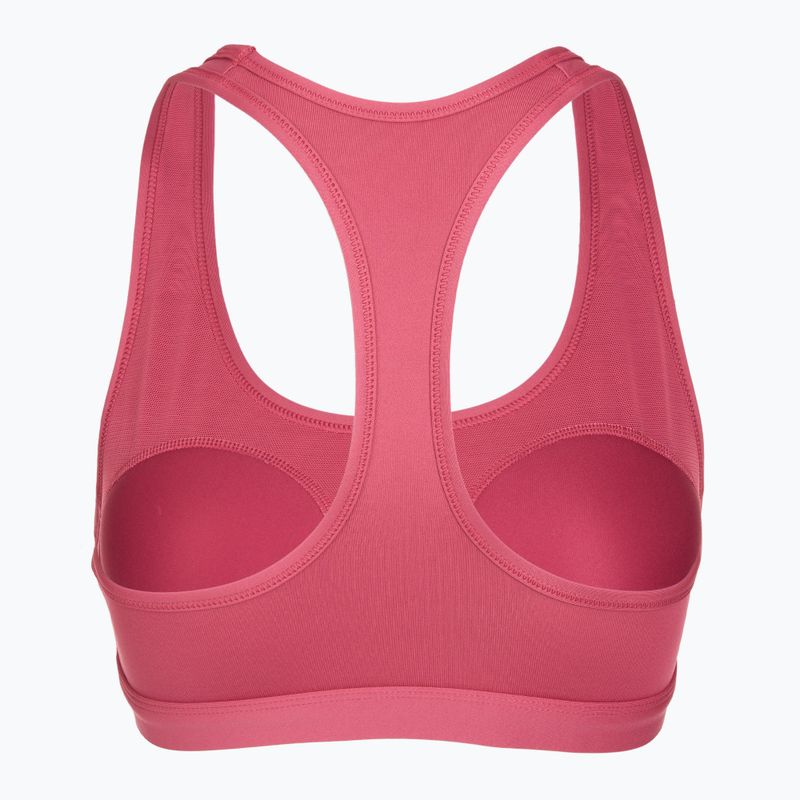 Biustonosz treningowy Nike Swoosh Medium Support sweet beet/white 7