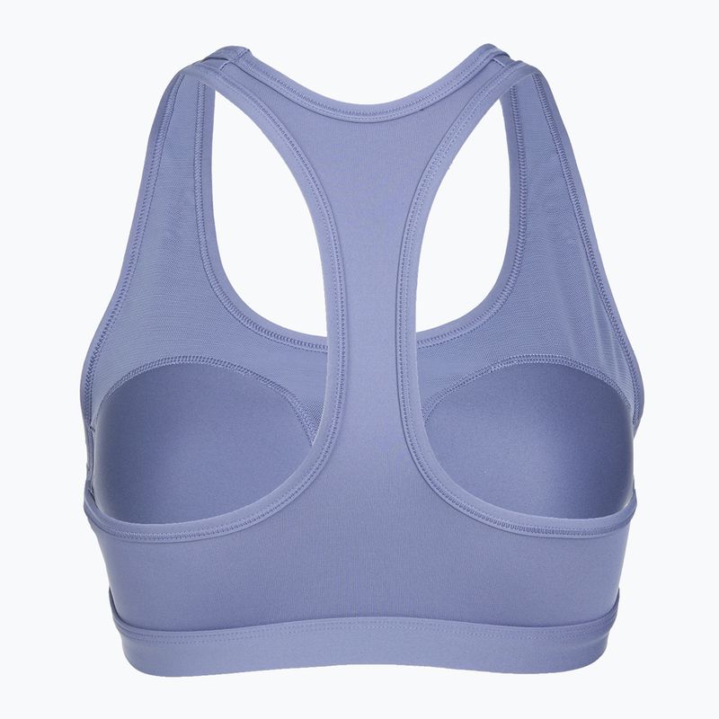 Biustonosz treningowy Nike Swoosh Medium Support world indigo/white 7