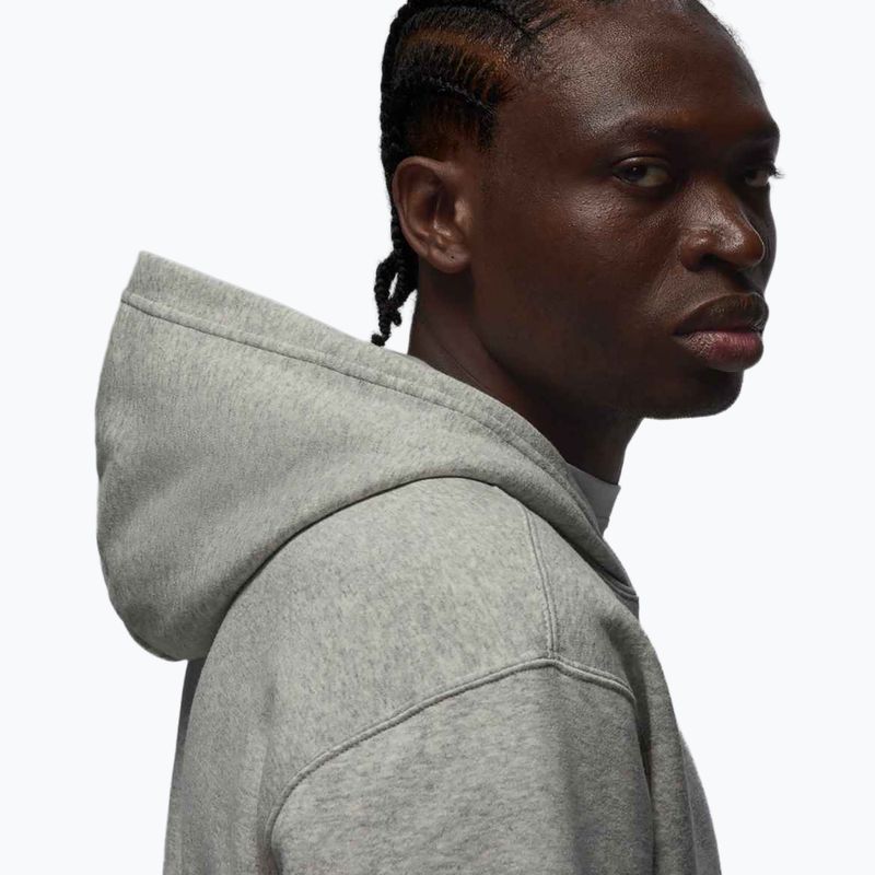Bluza męska Jordan Brooklyn Fleece grey heather/white 5