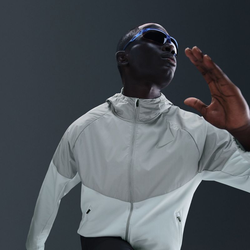 Kurtka do biegania męska Nike Miler Repel Winterized pure platinum 6