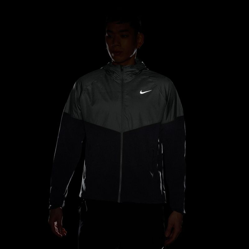 Kurtka do biegania męska Nike Miler Repel Winterized pure platinum 7