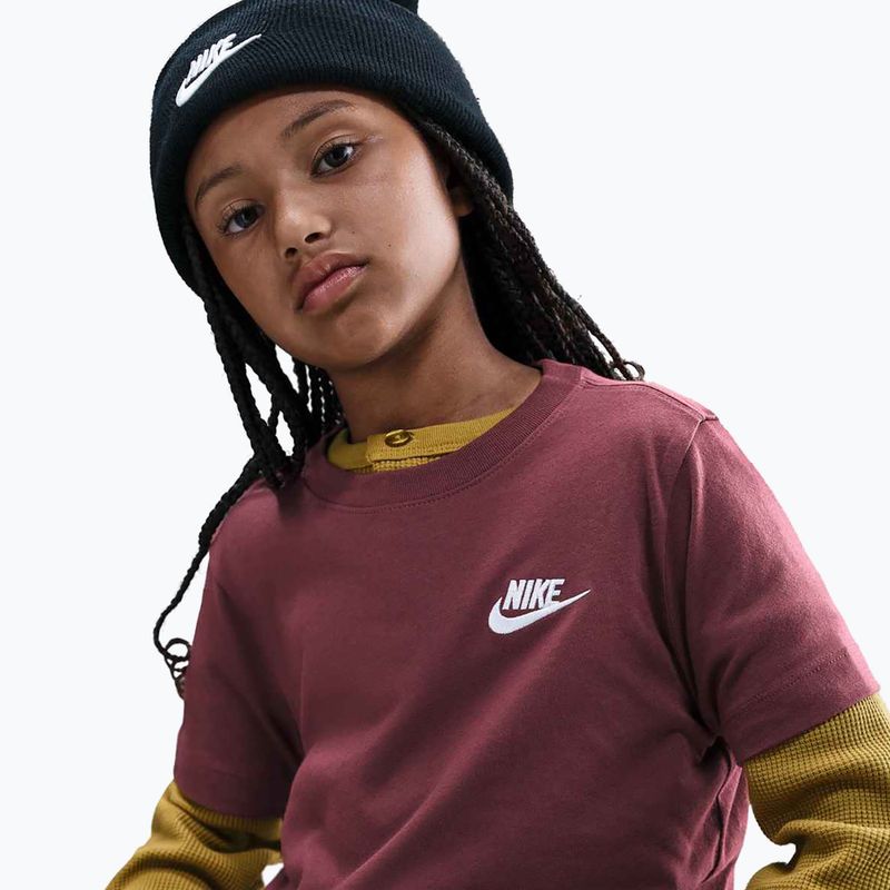 Koszulka dziecięca Nike Sportswear dark team red 4