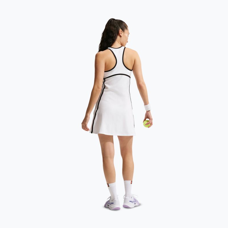 Sukienka tenisowa Nike Court Advantage white/black 2