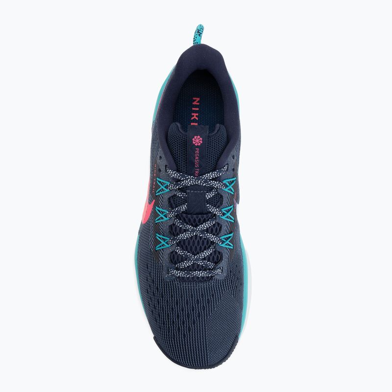 Buty do biegania męskie Nike Pegasus Trail 5 midnight navy/dusty cactus/hyper pink 5