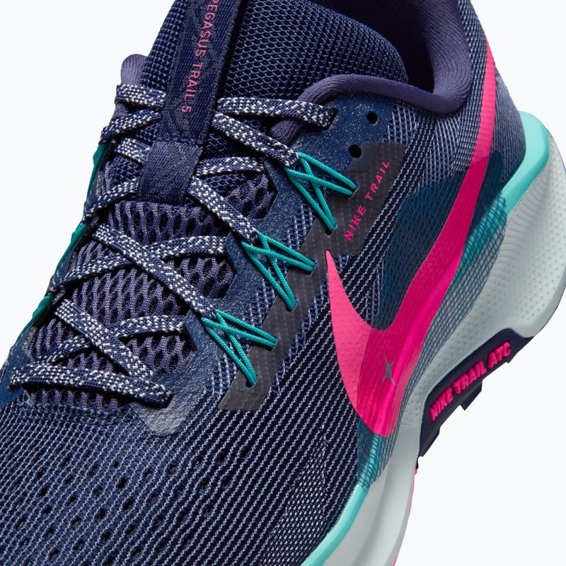 Buty do biegania męskie Nike Pegasus Trail 5 midnight navy/dusty cactus/hyper pink 9