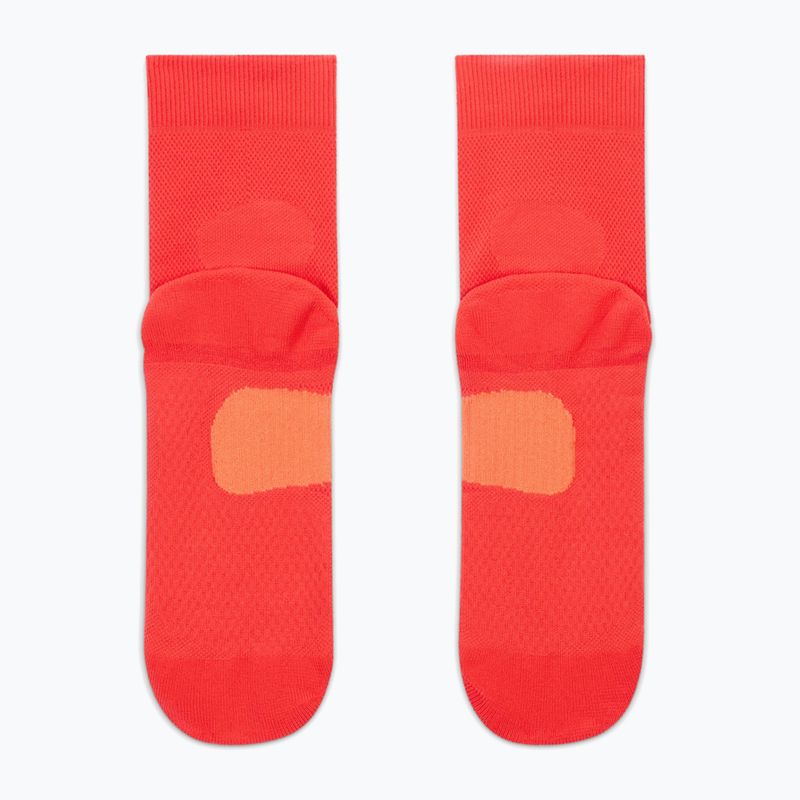 Skarpety Nike Running Midweight Micro Crew light crimson/turf orange/turf orange 3