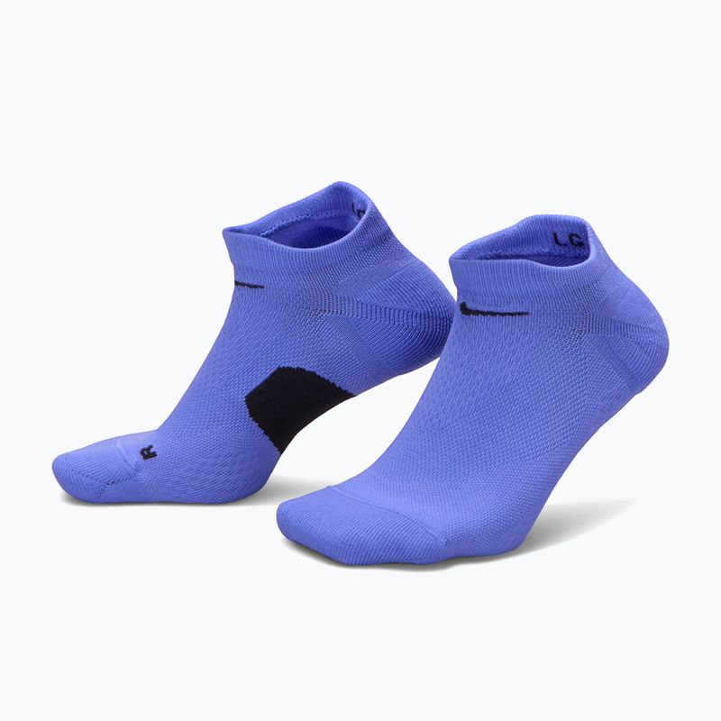 Skarpety Nike Running Midweight No-Show sapphire/black/black