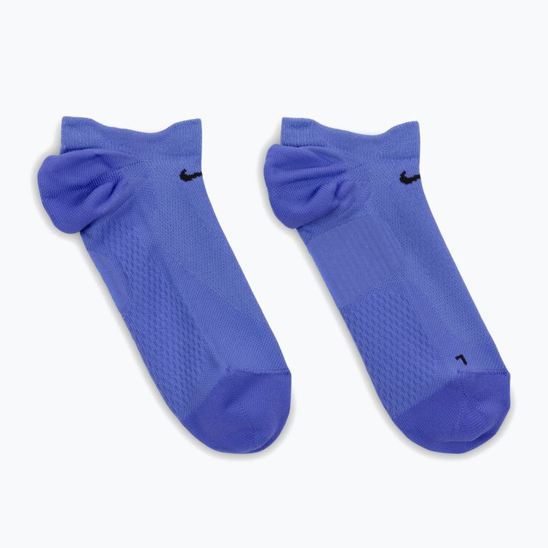 Skarpety Nike Running Midweight No-Show sapphire/black/black 3