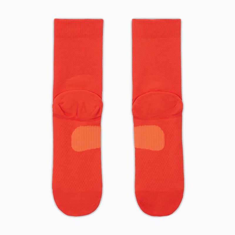 Skarpety Nike Running Midweight Crew light crimson/turf orange/turf orange 3