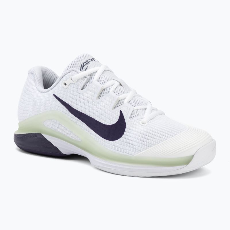 Buty do tenisa męskie Nike Vapor 12 white/volt tint/dark raisin