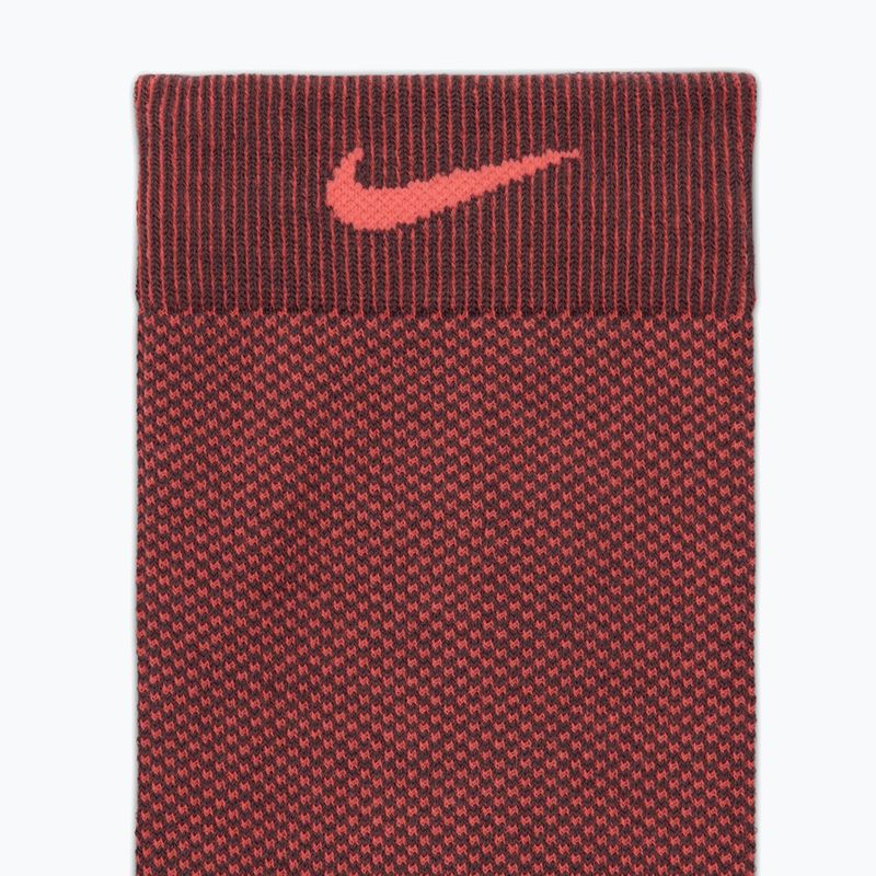 Skarpety Nike Running Lightweight Crew tattoo/hot lava/pure platinum/hot lava 4