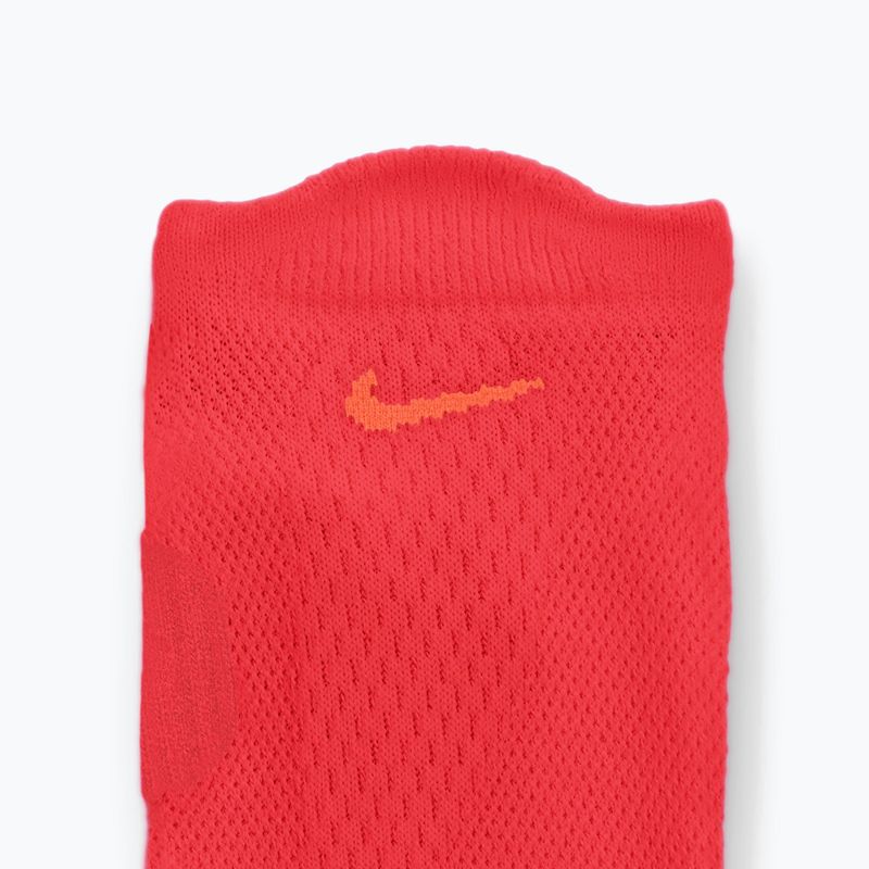 Skarpety Nike Running Midweight No-Show light crimson/turf orange/turf orange 4
