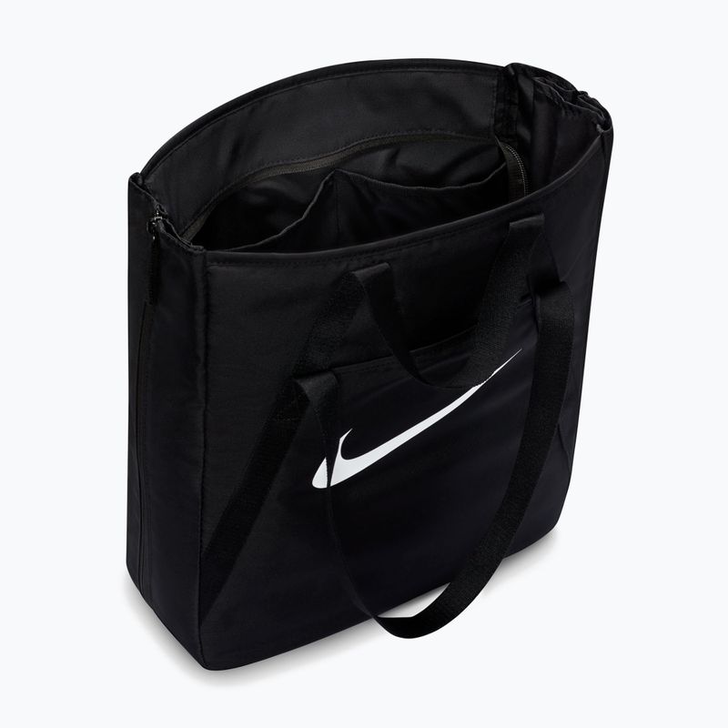 Torba damska Nike Gym Tote 28 l black/black/white 5