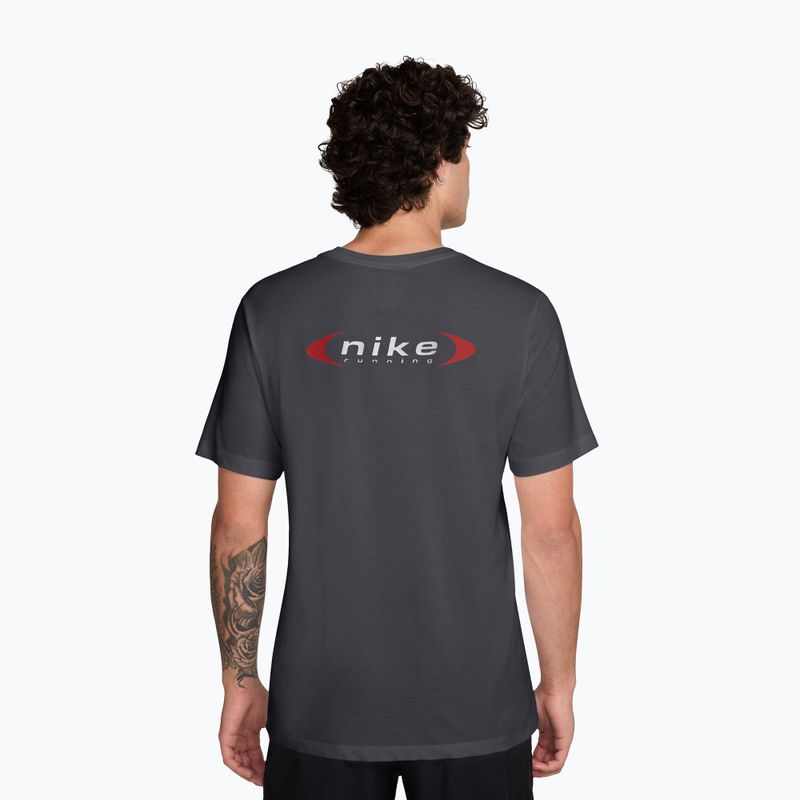 Koszulka do biegania męska Nike Retro Run Dri-Fit anthracite 2