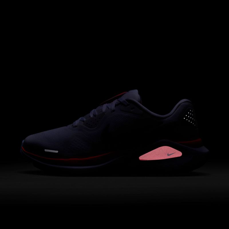 Buty do biegania damskie Nike Structure 26 white/hot lava/hydrogen blue/ashen slate 11
