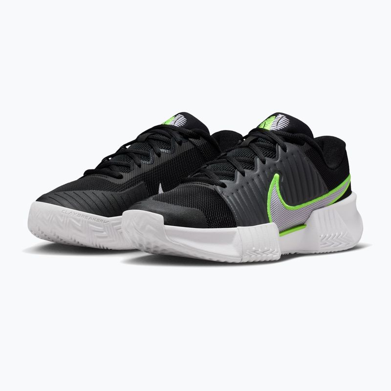 Buty do tenisa damskie Nike GP Challenge Pro black/anthracite/volt/white 10