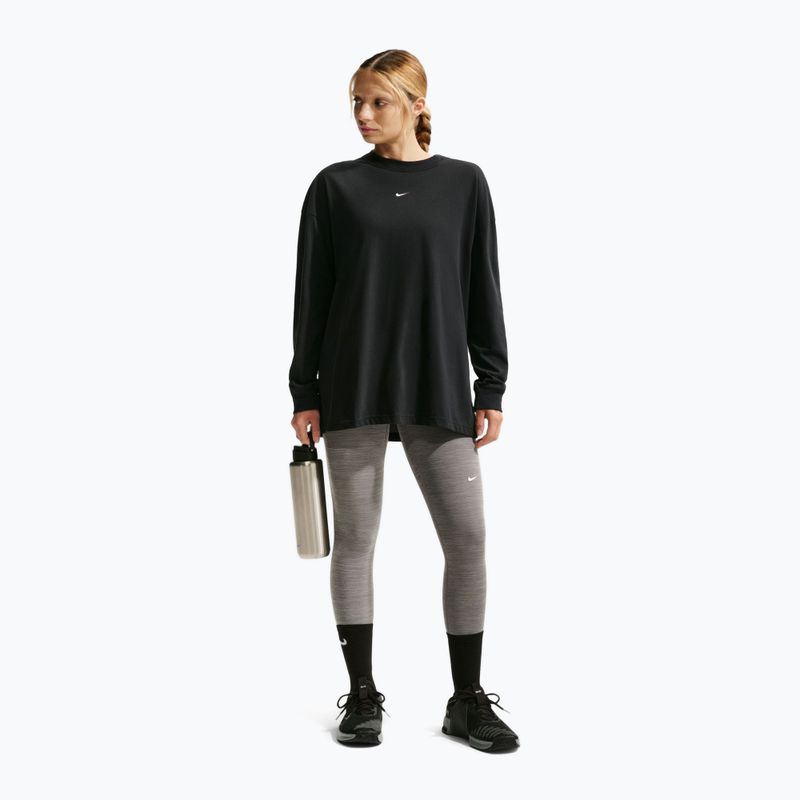 Longsleeve damski Nike Dri-Fit black/white 2
