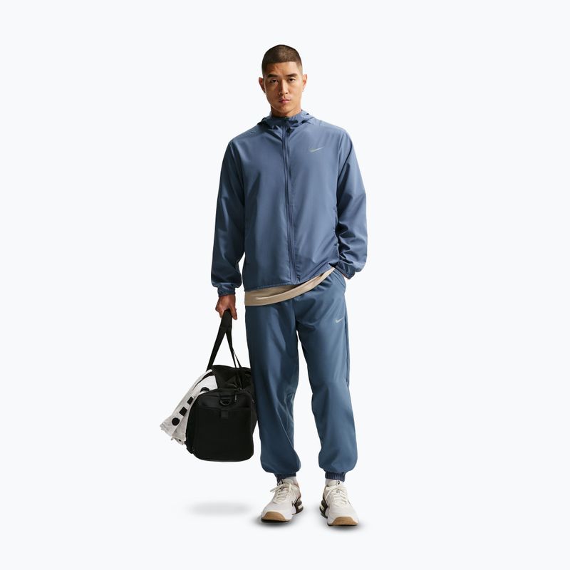 Spodnie męskie Nike Dri-Fit Form Tapered diffused blue/black 2