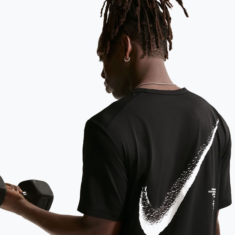 Koszulka męska Nike Hyverse Dri-Fit GFX black/white 5
