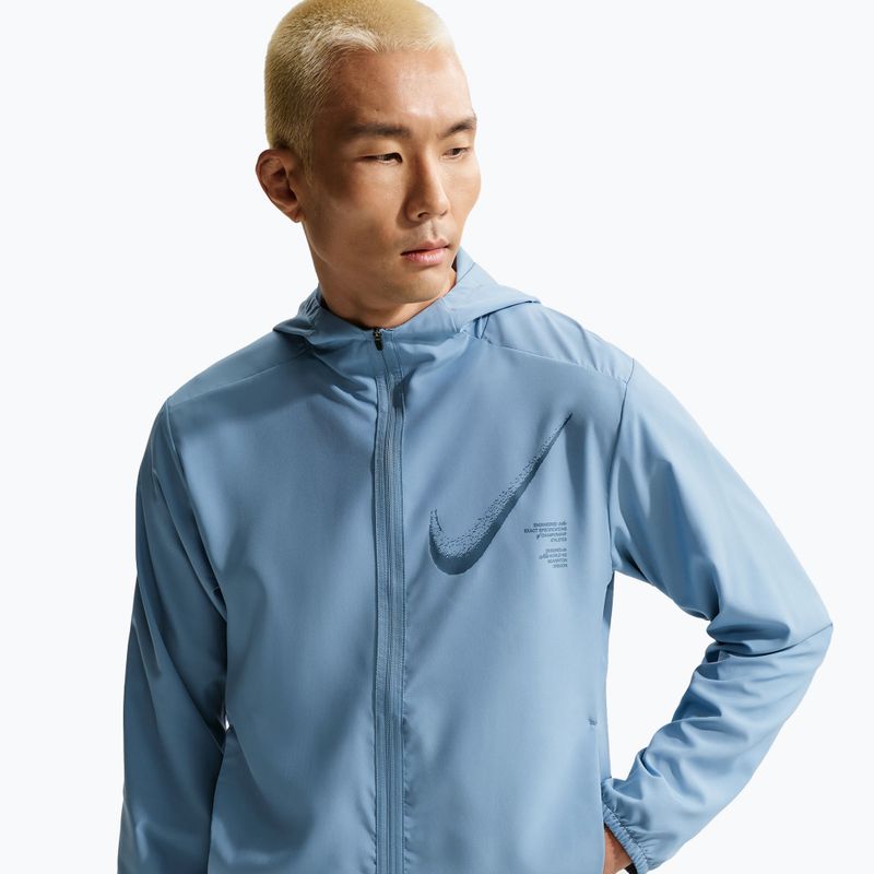Kurtka męska Nike Form Dri-Fit GFX work blue