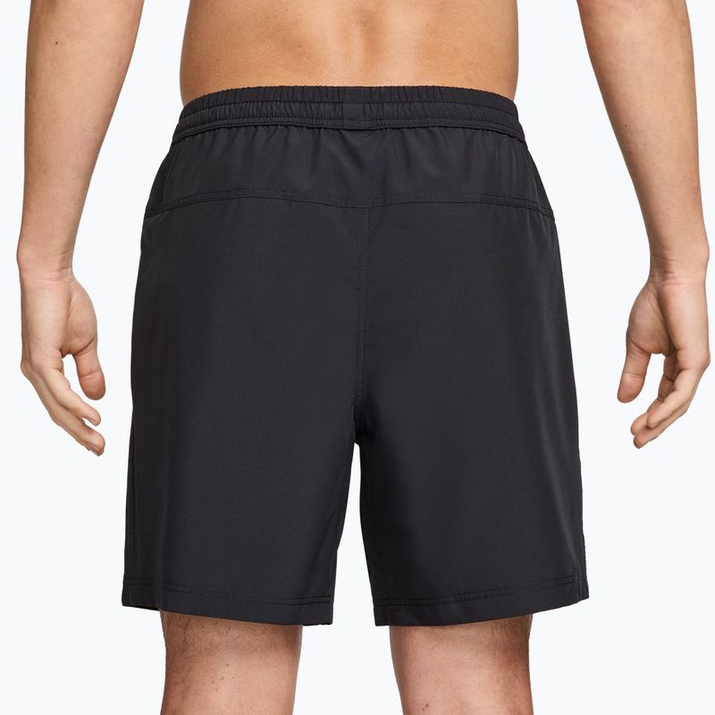 Spodenki treningowe męskie Nike Form Dri-Fit GFX 7" black/white 2
