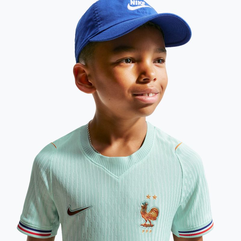 Koszulka piłkarska dziecięca Nike FFF 2026/27 Match Away igloo/monarch/monarch 8