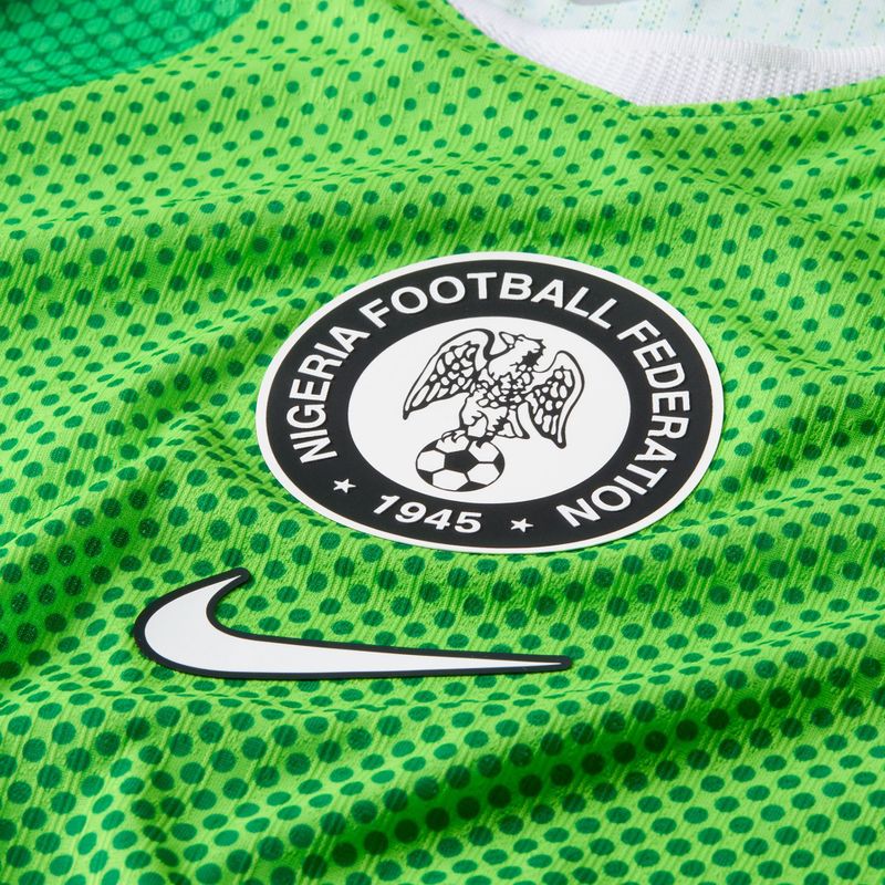 Koszulka piłkarska męska Nike Nigeria 2026/27 Match Home pine green/electric green/white 3