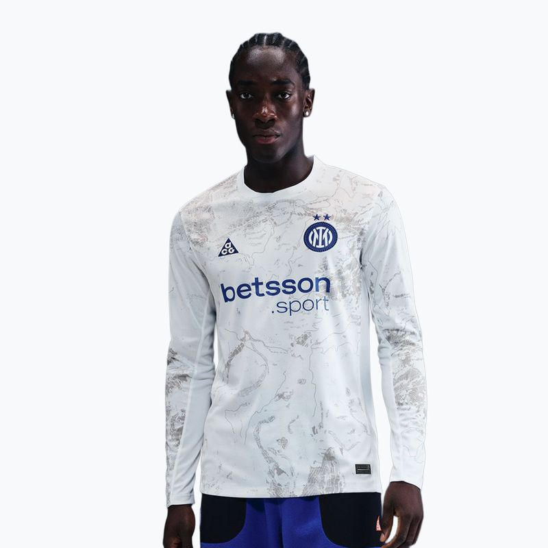 Longsleeve piłkarski męski Nike Inter Milan Stadium SE white/white/hyper blue