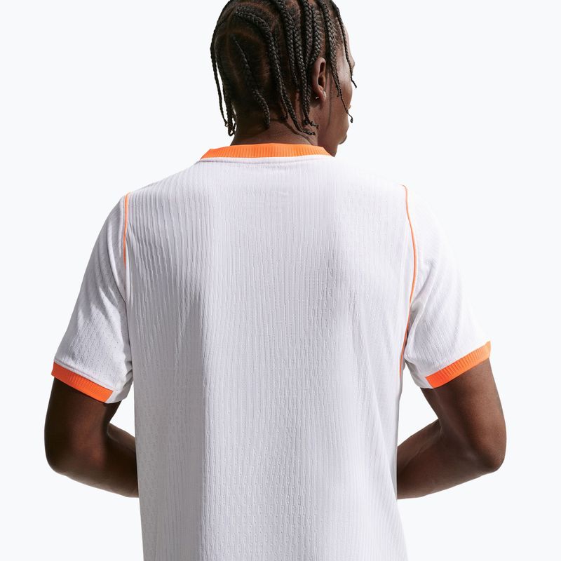 Koszulka piłkarska męska Nike Netherlands 2026/27 Match Away white/hyper crimson/black 6