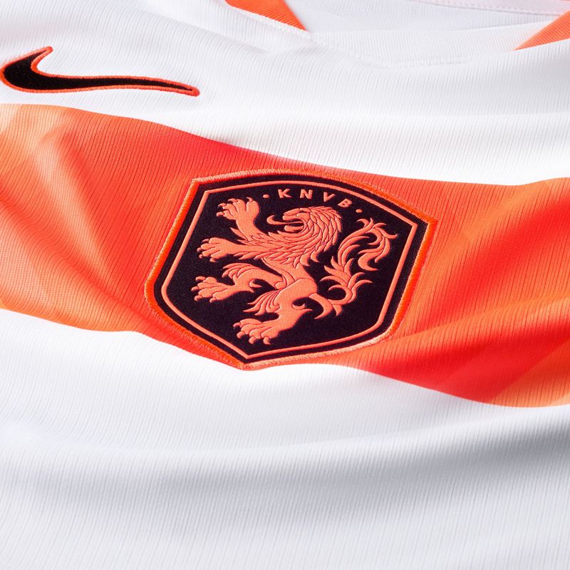Koszulka piłkarska męska Nike Netherlands 2026 Stadium Away white/hyper crimson/black 9