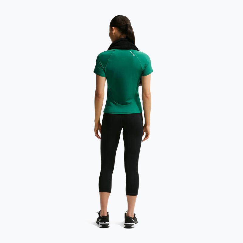 Legginsy damskie Nike Pro Mid-Rise Crop black/white 3