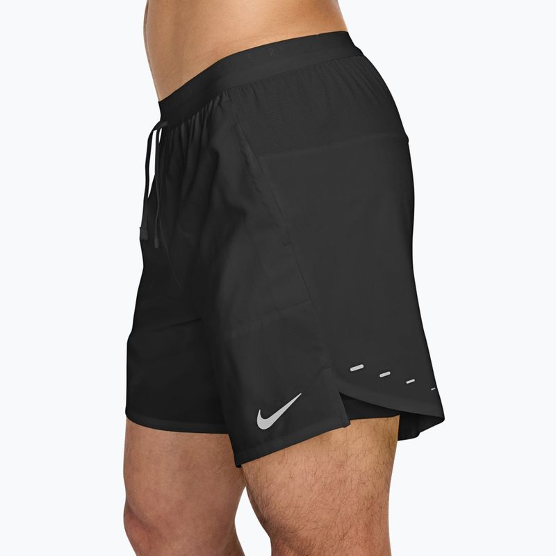Spodenki do biegania męskie Nike Stride Dri-Fit 2in1 7" black 3