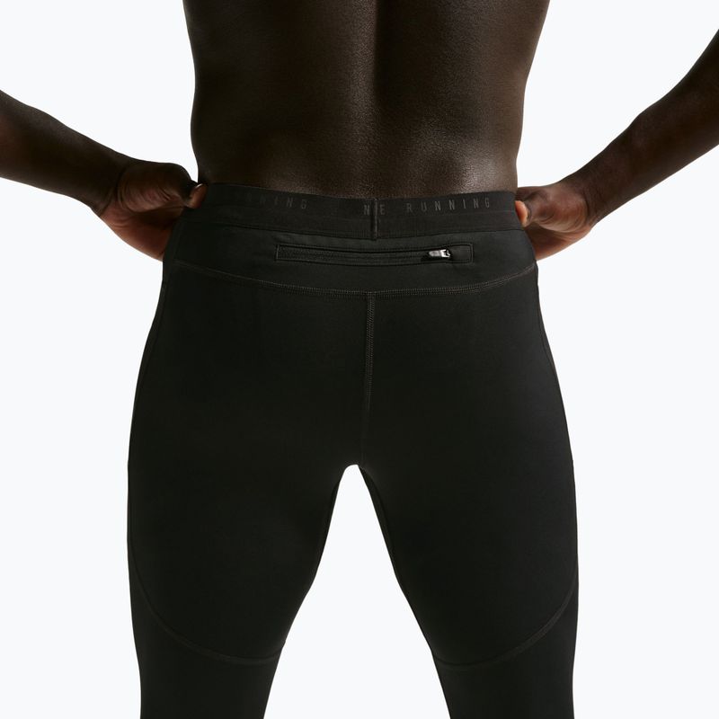 Legginsy do biegania męskie Nike Stride Dri-Fit black 4