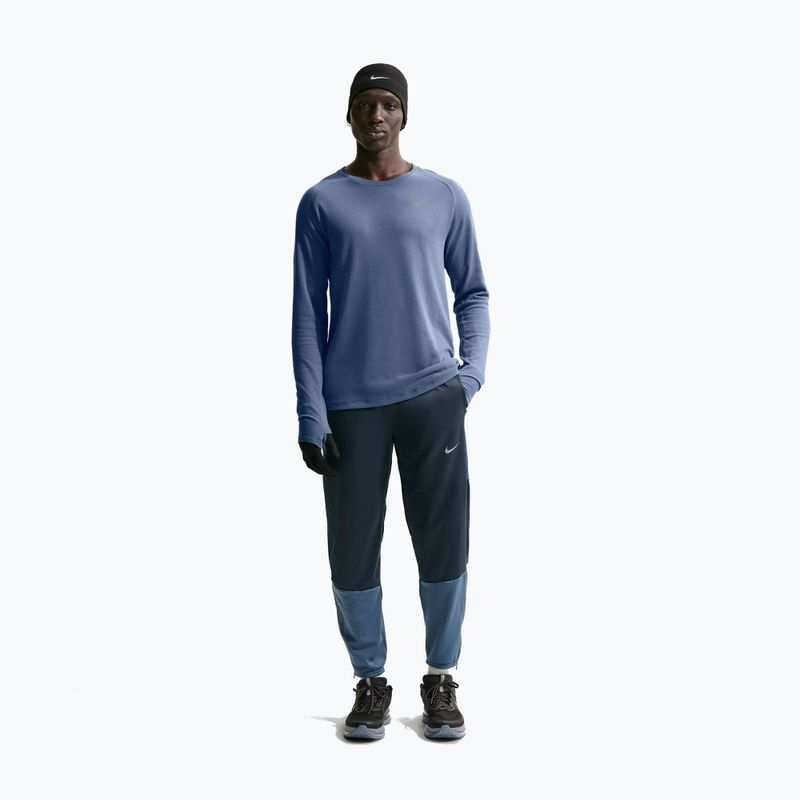 Spodnie do biegania męskie Nike Challenger Therma-Fit Winterized thunder blue 2