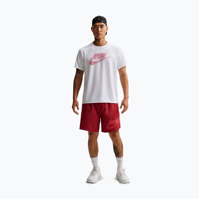 Spodenki męskie Nike Challenger Dri-Fit Brief-Lined 7" team crimson/light crimson 2