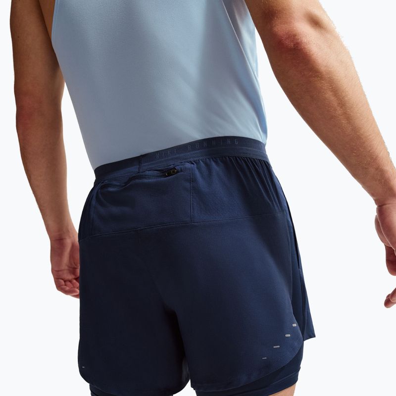 Spodenki do biegania męskie Nike Stride Dri-Fit Hybrid 5" midnight navy 3