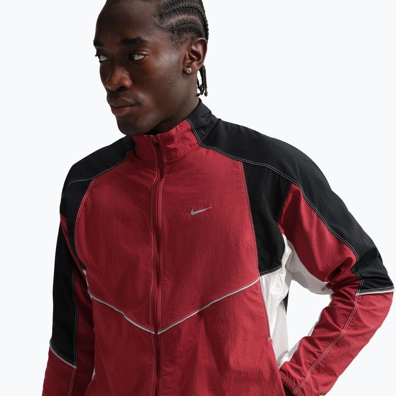 Kurtka do biegania męska Nike Retro Dri-Fit team crimson/black