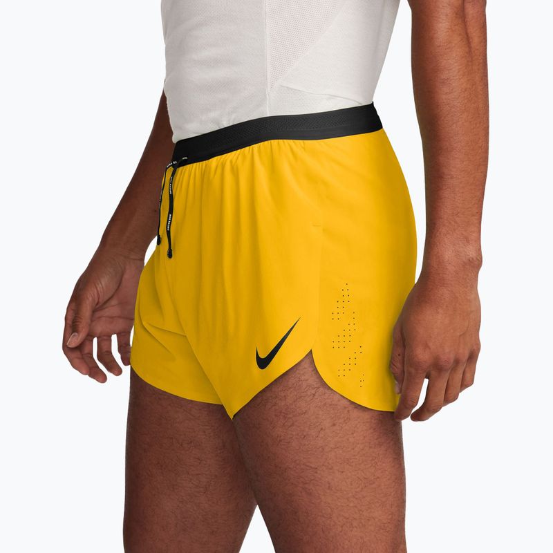 Spodenki do biegania męskie Nike AeroSwift Dri-Fit ADV 4" laser orange/black 3