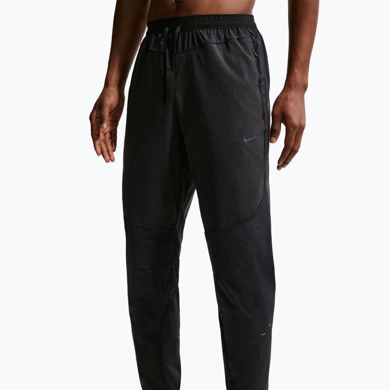 Spodnie do biegania męskie Nike Stride Repel Woven black/black/black/black 5