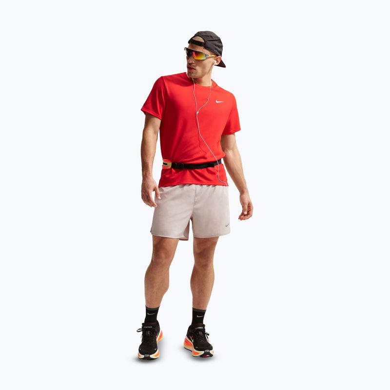 Koszulka do biegania męska Nike Miler Dri-Fit UV light crimson 2