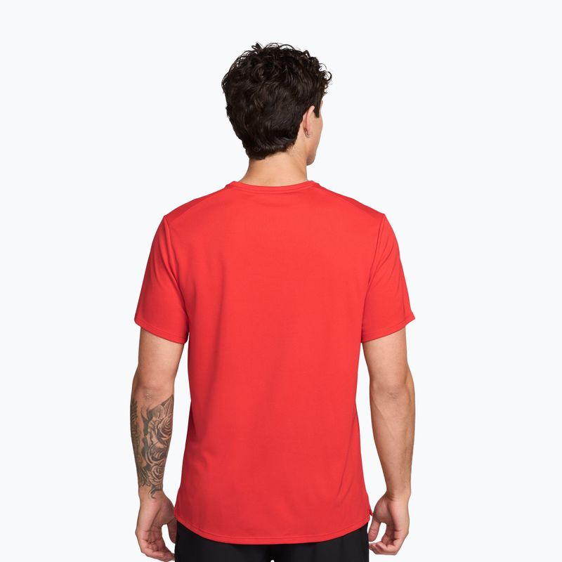 Koszulka do biegania męska Nike Miler Dri-Fit UV light crimson 3