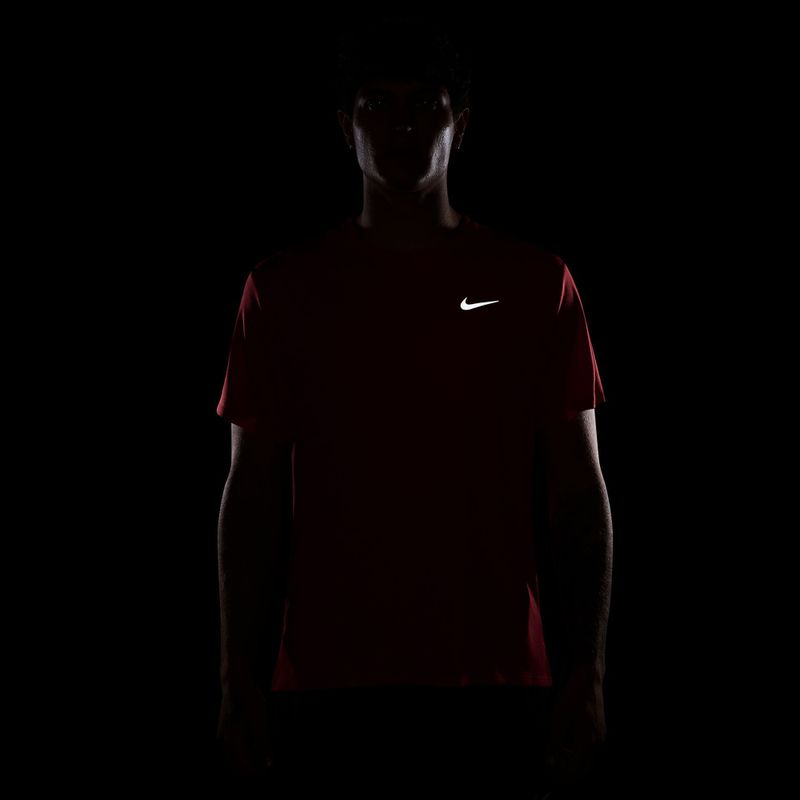 Koszulka do biegania męska Nike Miler Dri-Fit UV light crimson 7