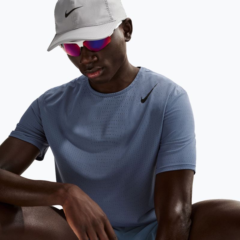 Koszulka do biegania męska Nike AeroSwift Dri-Fit ADV diffused blue/black 6